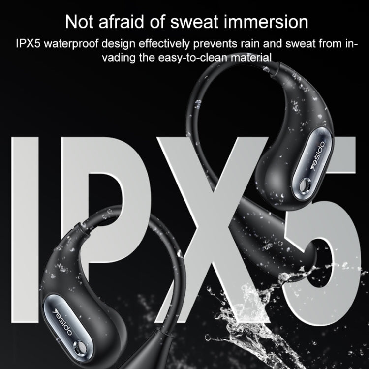 Yesido YSP17 OWS Open Bluetooth Wireless Headphones (Black)