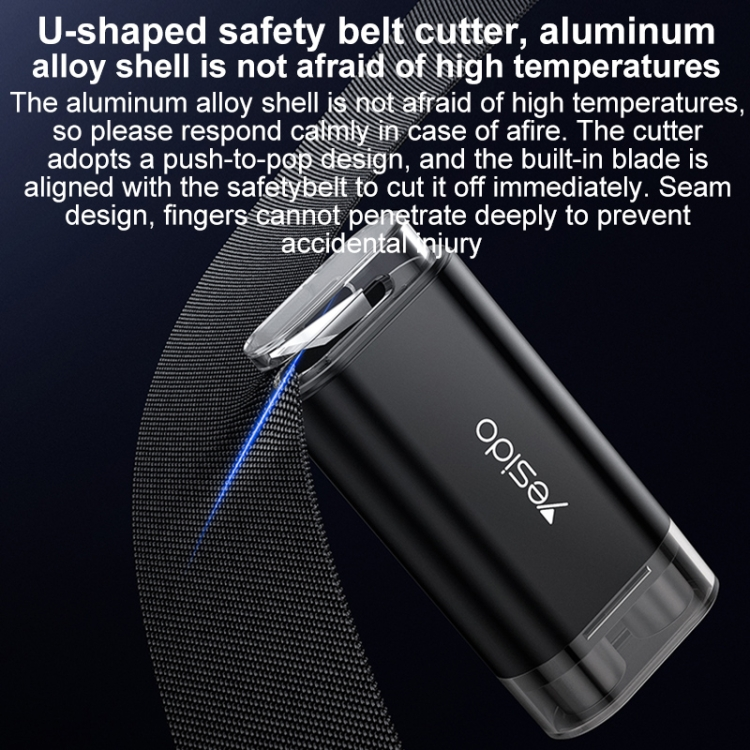 Multifunctional Seat Belt Cutting Emergency Vehicle Safety Hammer Glass Breaker
