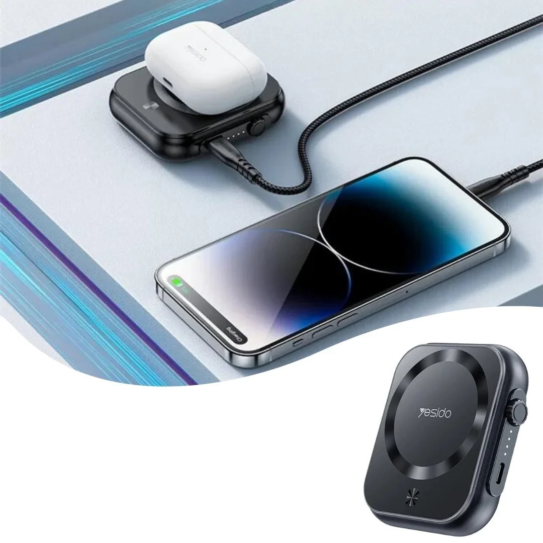 Yesido YP59 5000mAh 20W PD Wireless Fast Charging Power Bank
