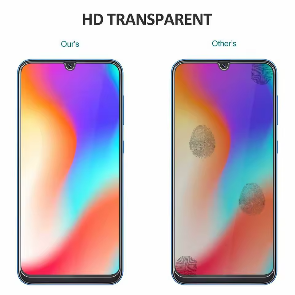 Clear Tempered Glass Screen Protector For Samsung Phones Pack Of 2“ Premium Quality, Stylish & Durable Protective Case