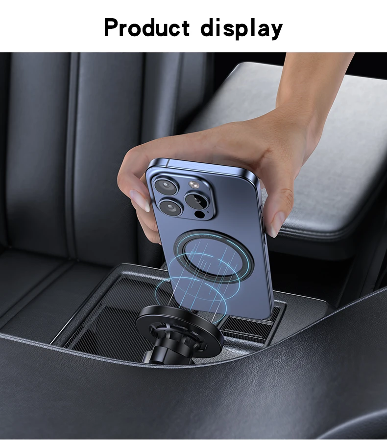 Yesido C208 1.5mm Thinness Suitable for All Mobile Phone Circular Phone Holder Special Metal Magnet Plate