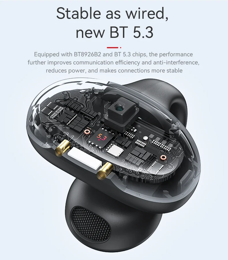 BT 5.3 Pulse 3.0 Long Battery Life Open Clip Wireless Earphones