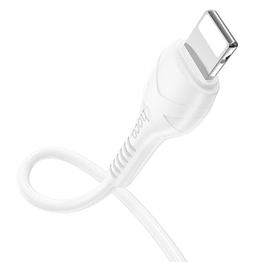 27W Fast Charging Cable For Iphone Usb C To Lightning White 1M Long Fast Data Sync Safe For Your Device Stong Edge Braided Wire“ Premium Quality, Stylish & Durable Protective Case