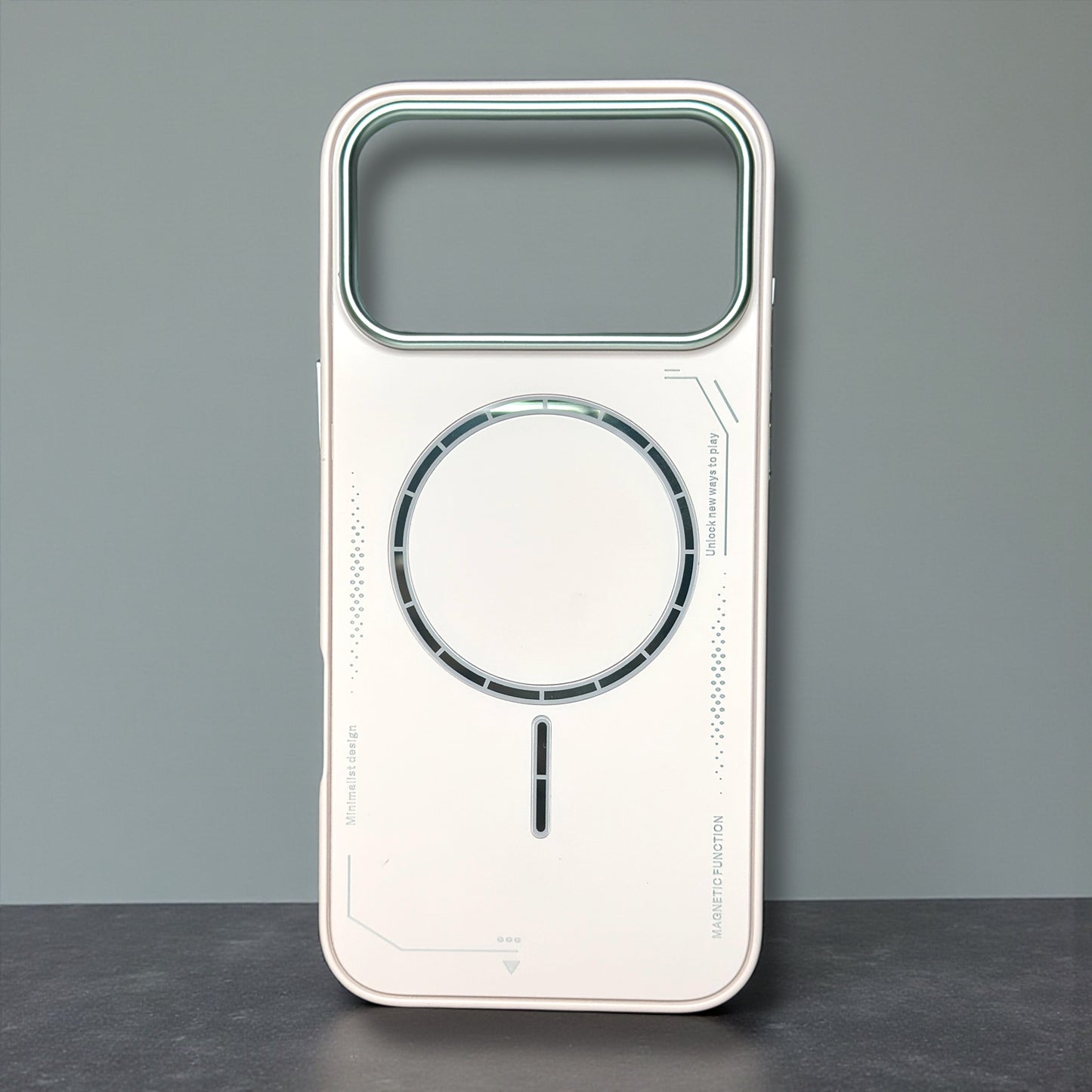 iconic Magnetic Case - iPhone 15,16 & 17 Pro Max Support MagSafe Charge