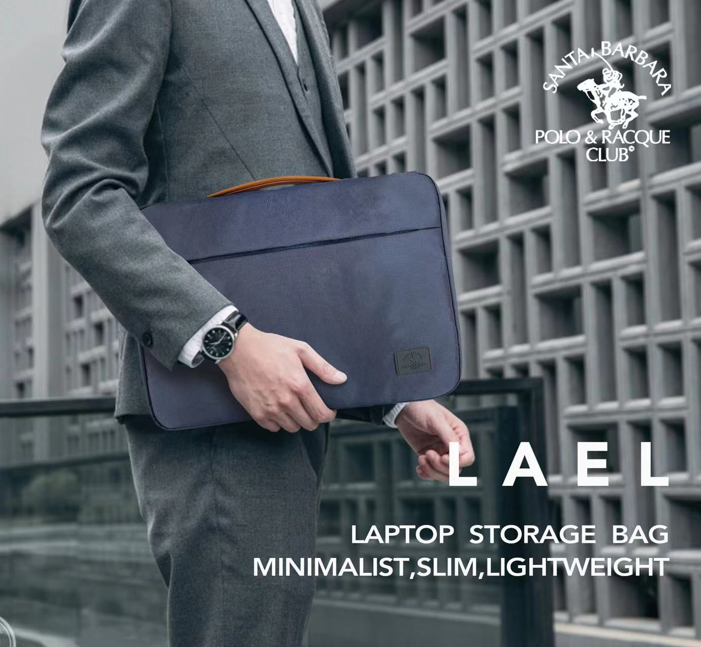 Santa Barbara Luxury Laptop Macbook Bag Unisex“ Premium Quality, Stylish & Durable Protective Case