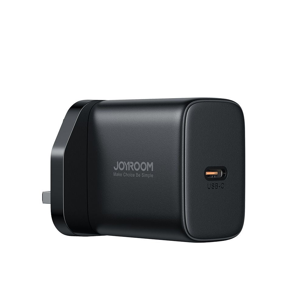 Joyroom 25w Wall Adapter Plug Type-c port UK pin support samsung galaxy and apple iphone