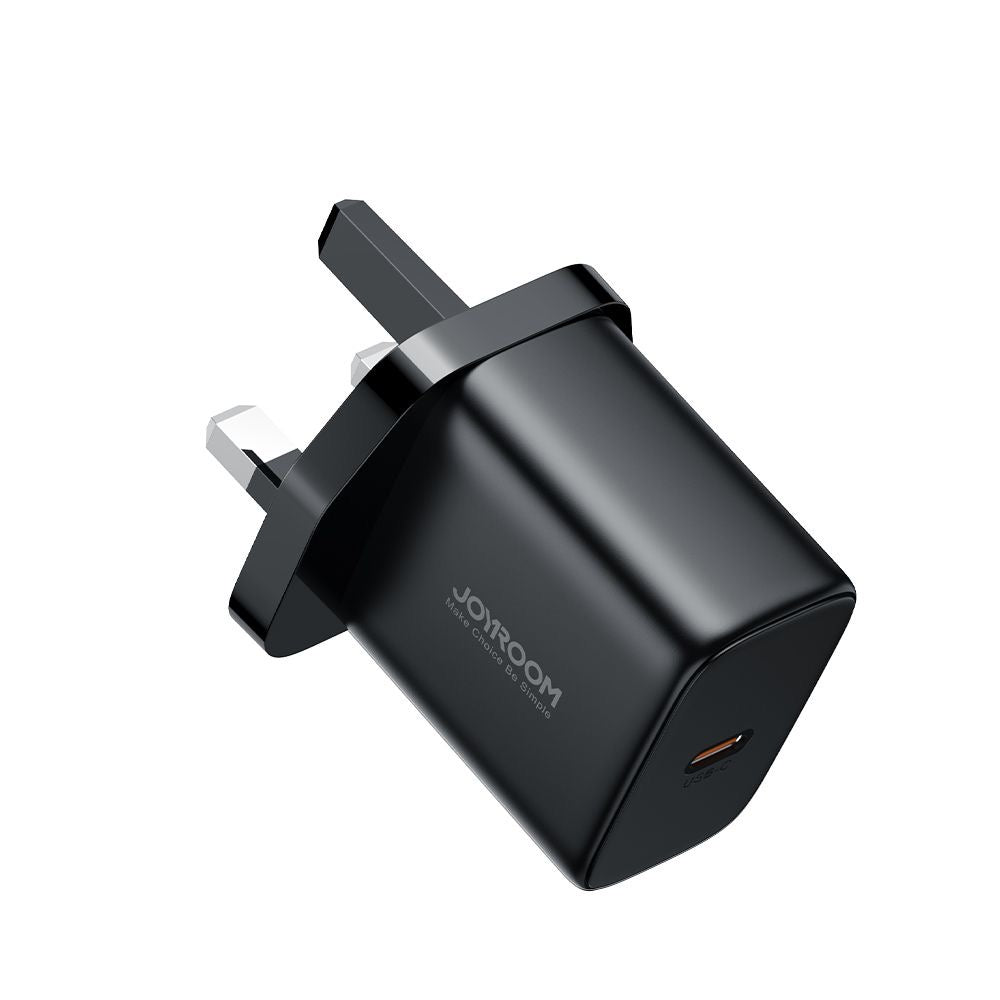 Joyroom 25w Wall Adapter Plug Type-c port UK pin support samsung galaxy and apple iphone