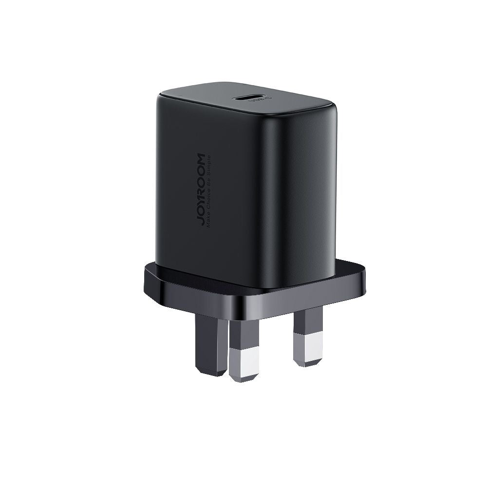 Joyroom 25w Wall Adapter Plug Type-c port UK pin support samsung galaxy and apple iphone