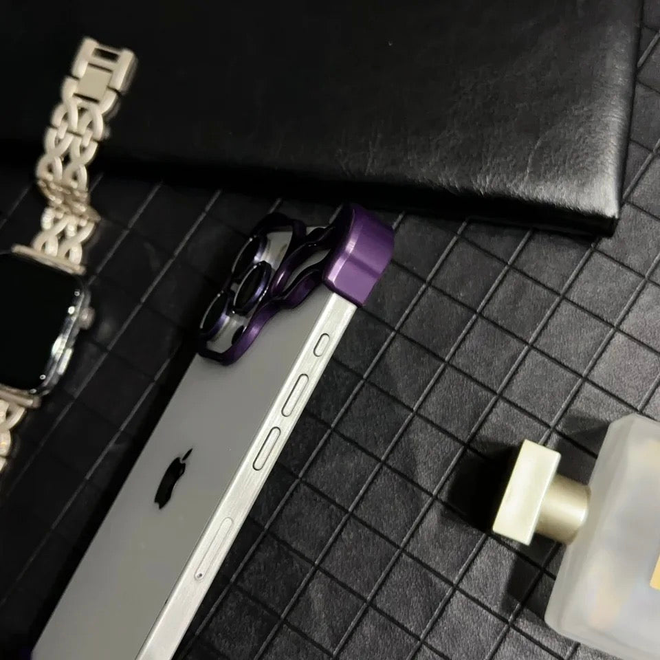 iPhone Unique And Stylish Brackets For Corners with Camera Lens