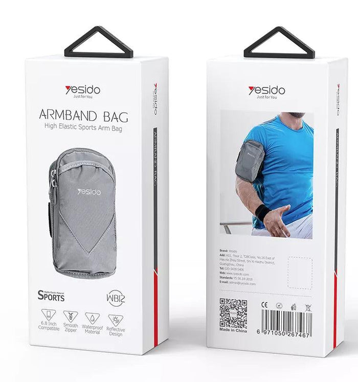 Sports Armband Phone Holder Waterproof Arm Bag for Running and Gym