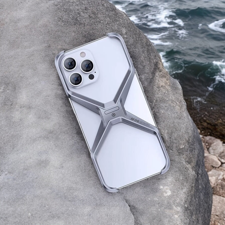 Unique Style iPhone 15 Series Alloy Frame Cases