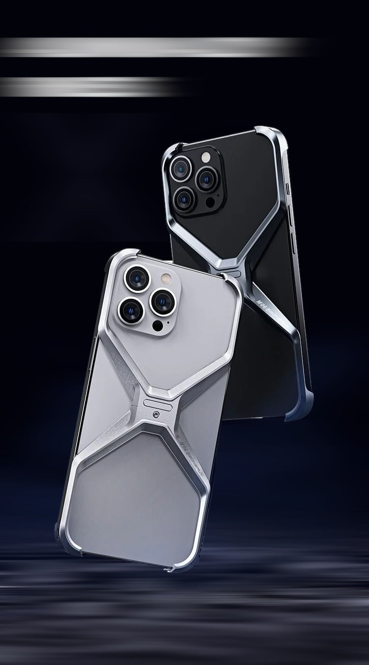 Unique Style iPhone 15 Series Alloy Frame Cases