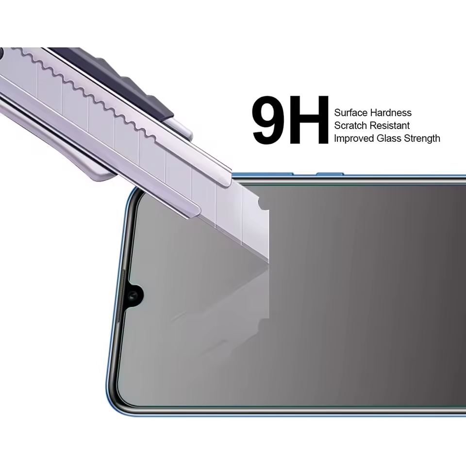 Clear Tempered Glass Screen Protector for Mi Phones - Pack of 2