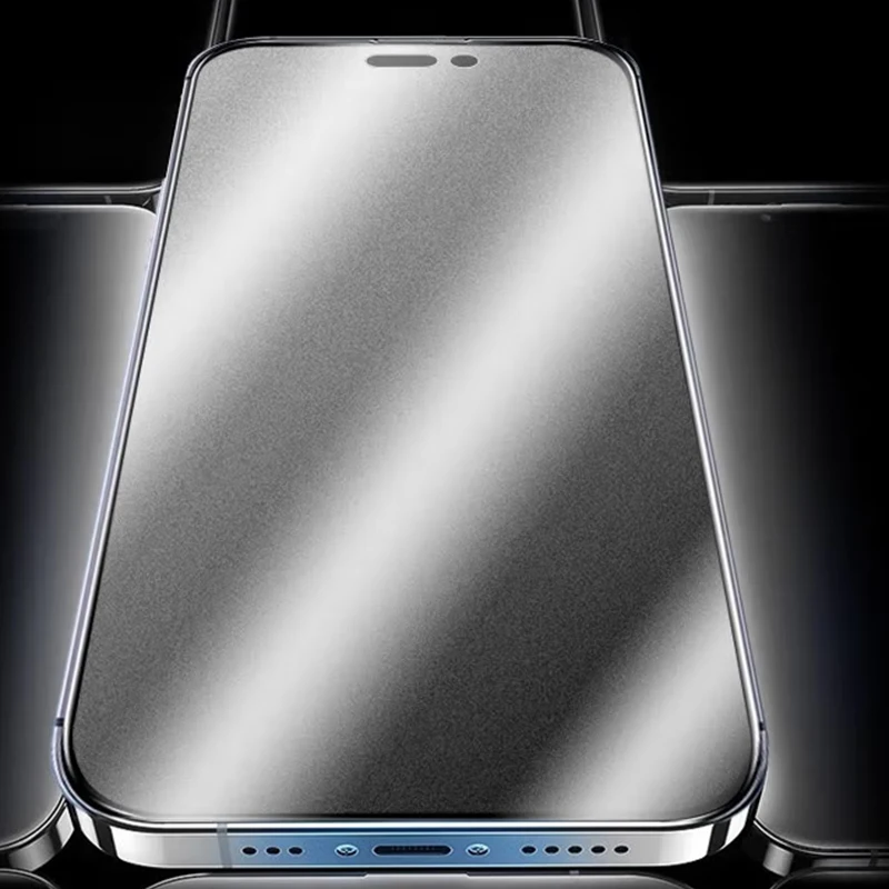 Matte Frosted Privacy Screen Protector (Pack of 2) for iPhone 12 to 16 Pro Max