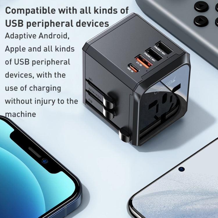 Yesido Mc24 20W 3 Usb Type C Ports Multi Function Universal Travel Adapter Plug Black“ Premium Quality, Stylish & Durable Protective Case