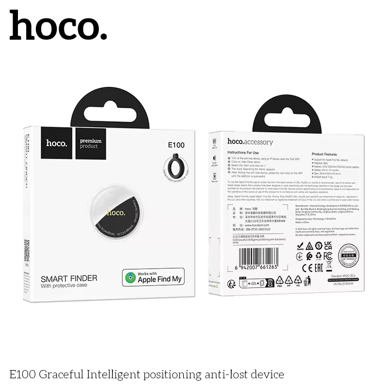 Smart Finder Tracker with Apple Find My Network Protective Case