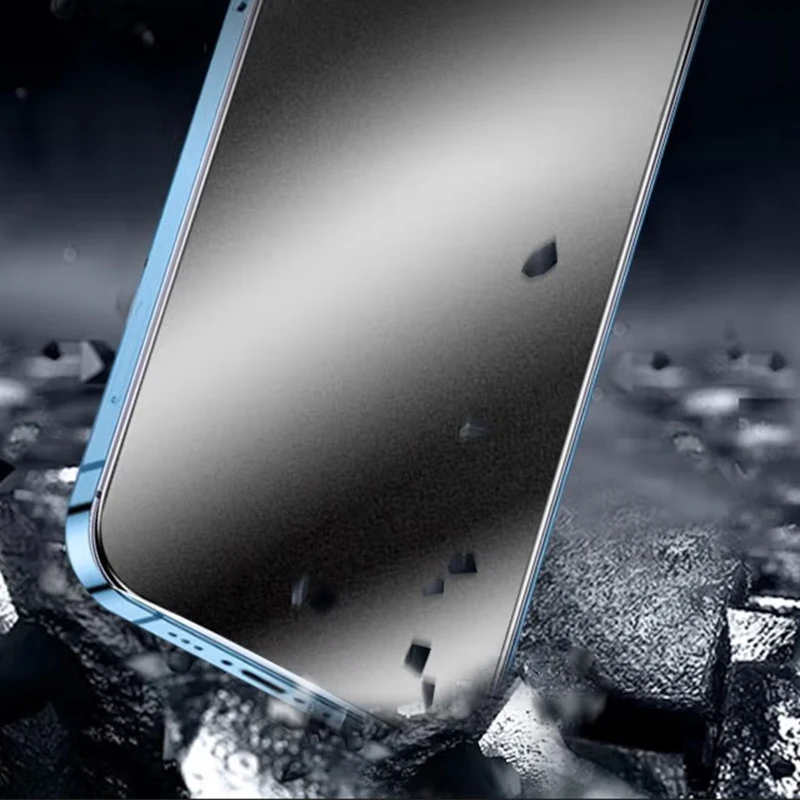 Matte Frosted Privacy Screen Protector (Pack of 2) for iPhone 12 to 16 Pro Max