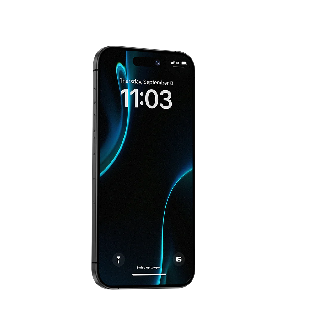 For iPhone HD Tempered Glass Screen Protector (2Pcs), Ultra Strong, Super Clear