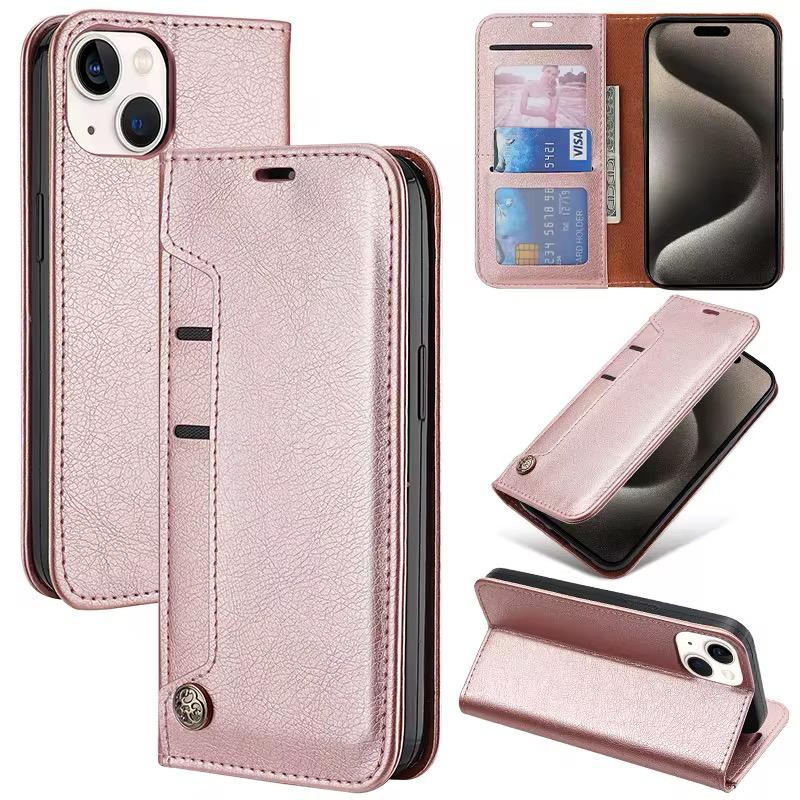 Flip Magnetic Wallet Stand Leather Cover Case For iPhone 13 to 7 – All-in-One Protection & Style