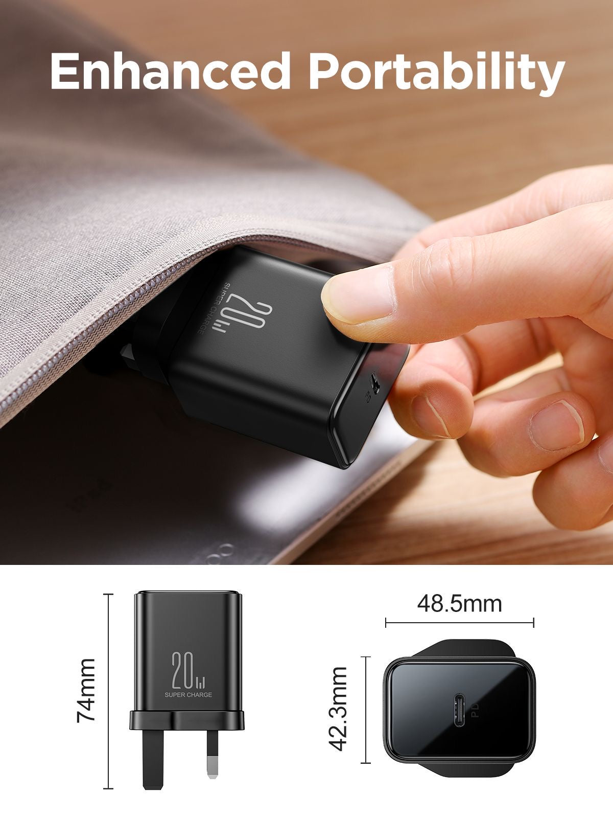 Joyroom 20w fast charger for iPhone