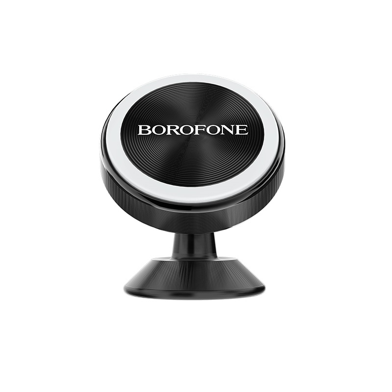 BOROFONE BH5 Platinum Magnetic Car Phone Holder – Aluminum Alloy, Compact & Durable, Dashboard Mount