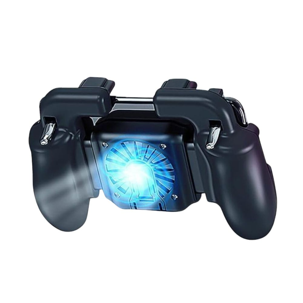 BG3 Mobile Game Controller with Cooling Fan, GamePad, Trigger Buttons For Shooting Universal High Sensitivity
