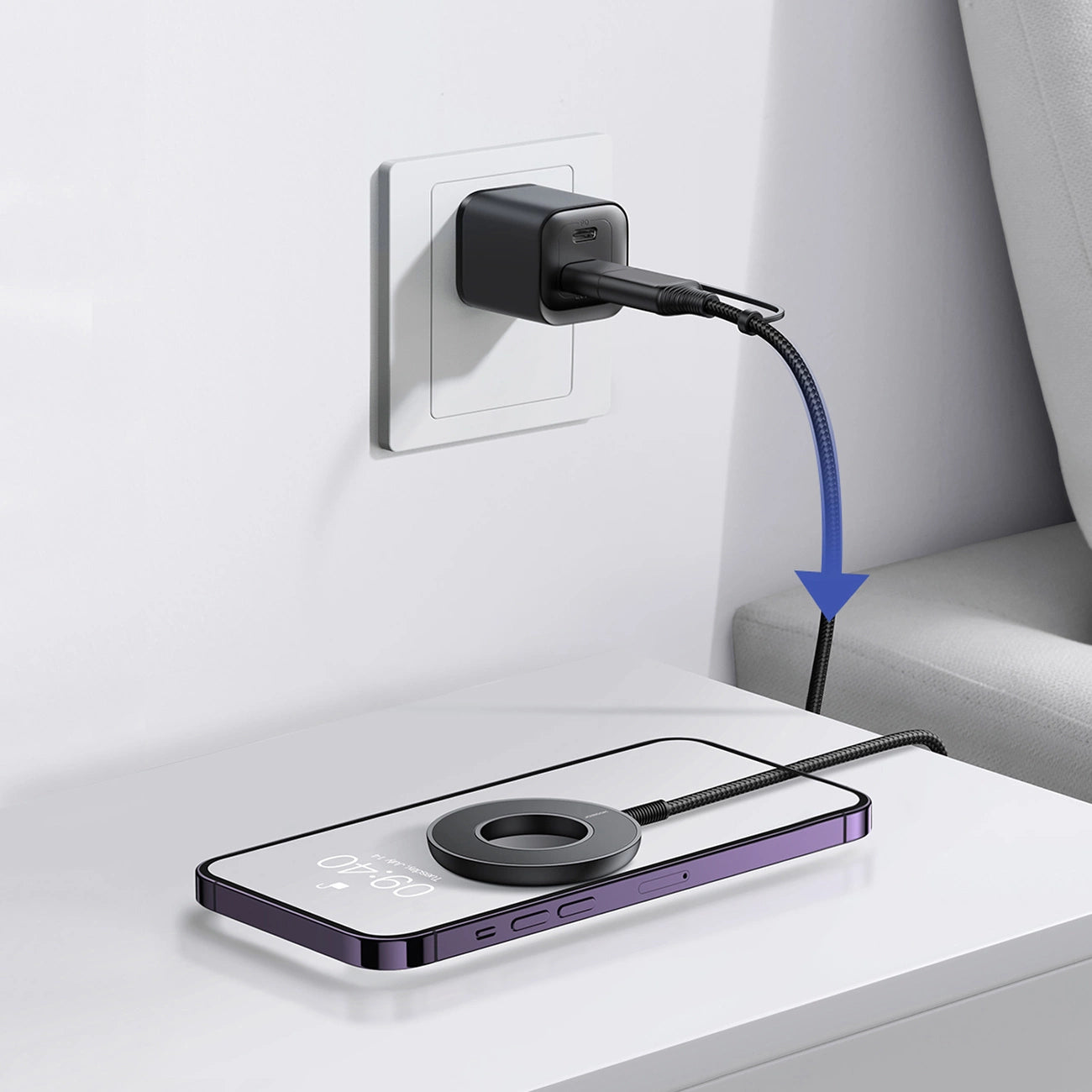 Fast Charge Wireless Charger For Magsafe 15w Support iPhone,Samsung&More