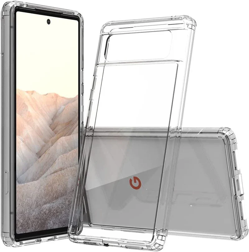 Gorilla Shock Clear Case For Google Pixel Proof 2mm Thickness Phone Back Cover