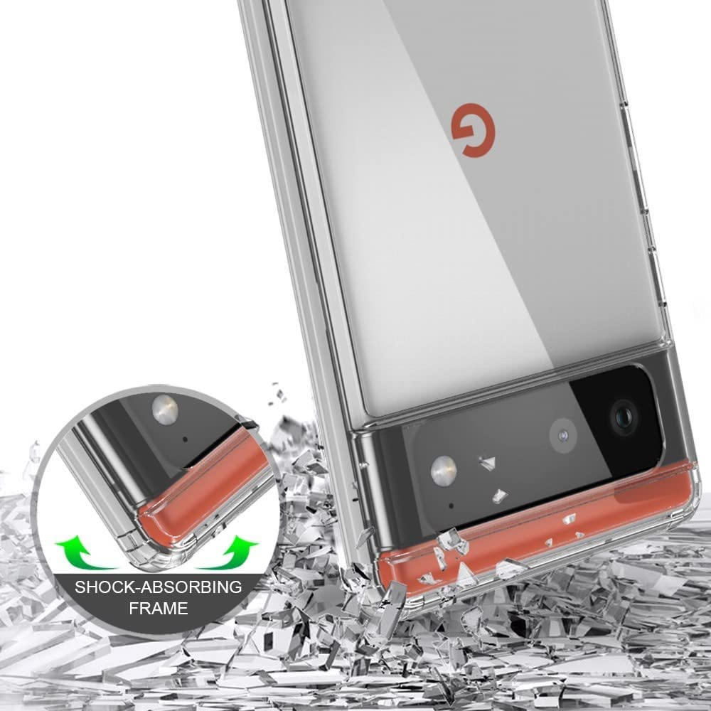 Gorilla Shock Clear Case For Google Pixel Proof 2mm Thickness Phone Back Cover