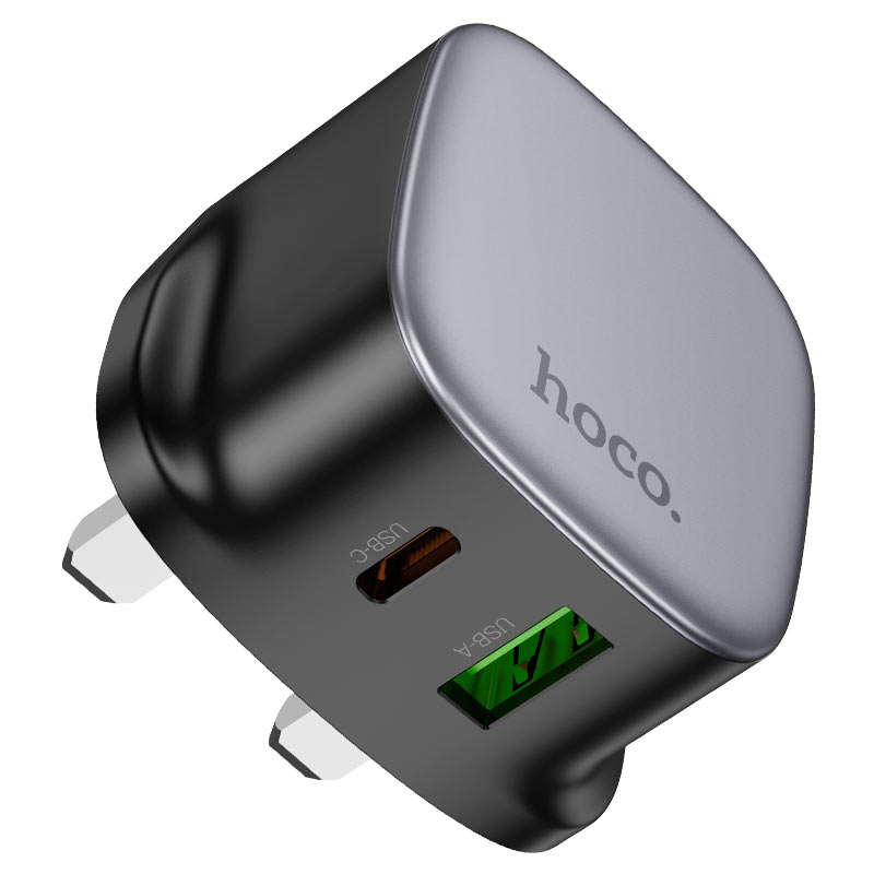 HOCO CS32B RICH PD20W + QC3.0 WALL CHARGER – UK PLUG