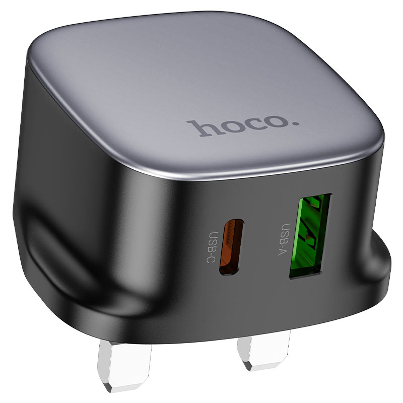 HOCO CS32B RICH PD20W + QC3.0 WALL CHARGER – UK PLUG