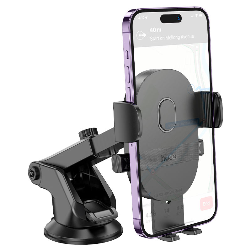 HOCO H19 Phone Holder For Car/Van Mount On Dashboard And Windshield Super Strong Grip