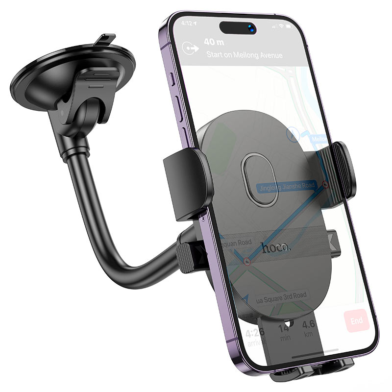 Hoco H20 Mighty Car Phone Holder Windshield Mount 360 Rotation Press Type Clamping Universal Fit 4 7 7 Inch Phones“ Premium Quality, Stylish & Durable Protective Case