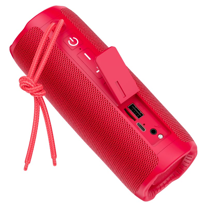 HOCO HC16 Vocal Wireless Bluetooth Speaker – 10W Loudspeaker with BT 5.3, Multi-Color Light, 1200mAh Battery, FM, TF, USB, AUX, Hands-Free Calling