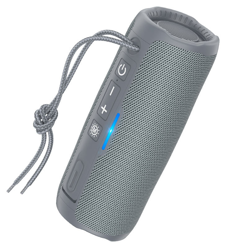 HOCO HC16 Vocal Wireless Bluetooth Speaker – 10W Loudspeaker with BT 5.3, Multi-Color Light, 1200mAh Battery, FM, TF, USB, AUX, Hands-Free Calling