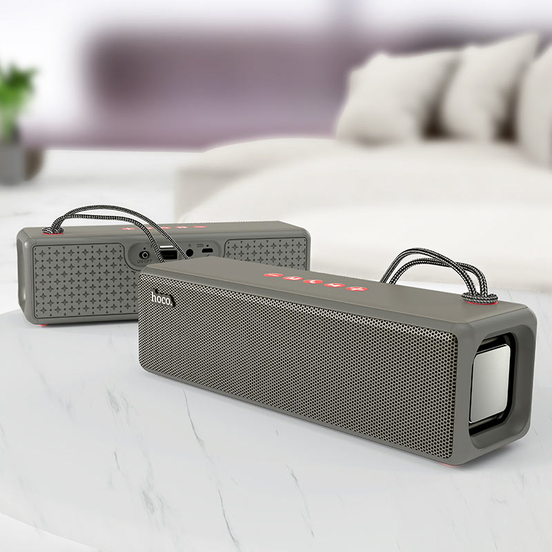 Hoco Hc3 Bounce Wireless Speaker Portable Bluetooth 5 0 Speaker 2400Mah Battery 6H Playtime Fm Tf Aux Usb Sports Edition“ Premium Quality, Stylish & Durable Protective Case