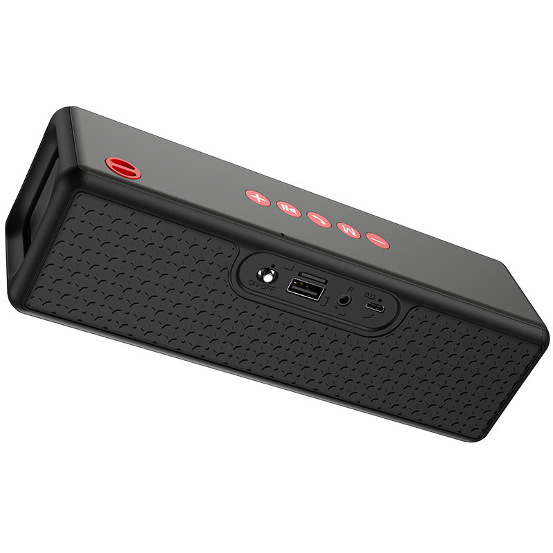 Hoco Hc3 Bounce Wireless Speaker Portable Bluetooth 5 0 Speaker 2400Mah Battery 6H Playtime Fm Tf Aux Usb Sports Edition“ Premium Quality, Stylish & Durable Protective Case