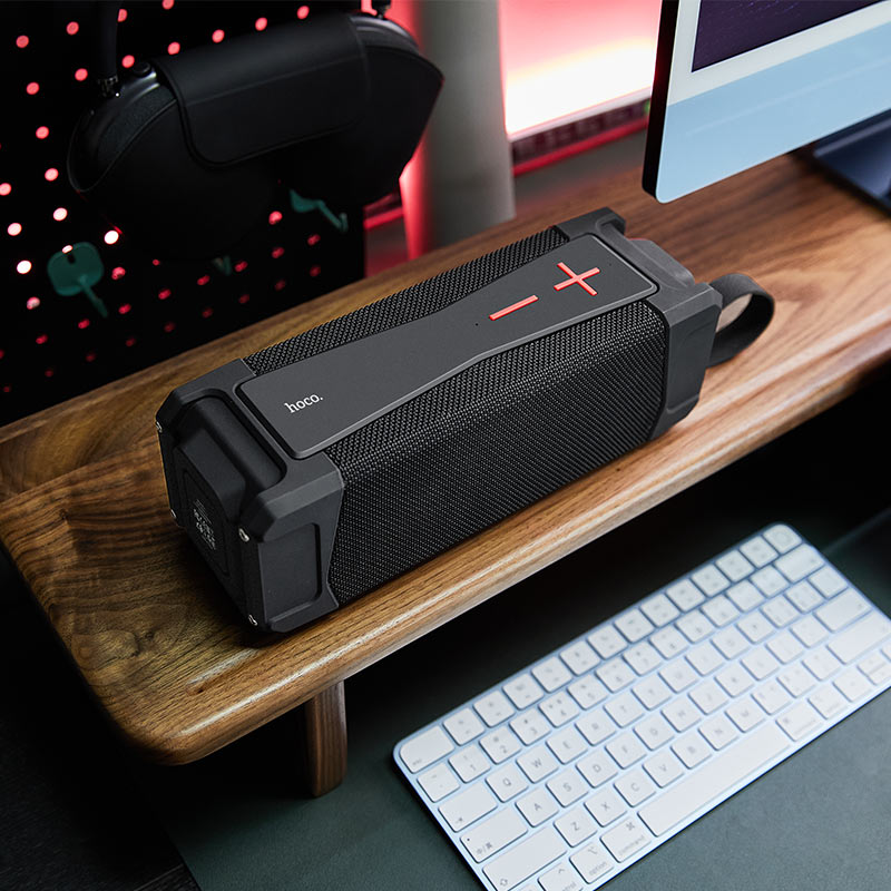 Hoco Hc6 Magic Wireless Sports Bluetooth Speaker 20W Portable Speaker With Bt 5 0 Tws Fm Tf Usb Aux 4000Mah Battery“ Premium Quality, Stylish & Durable Protective Case