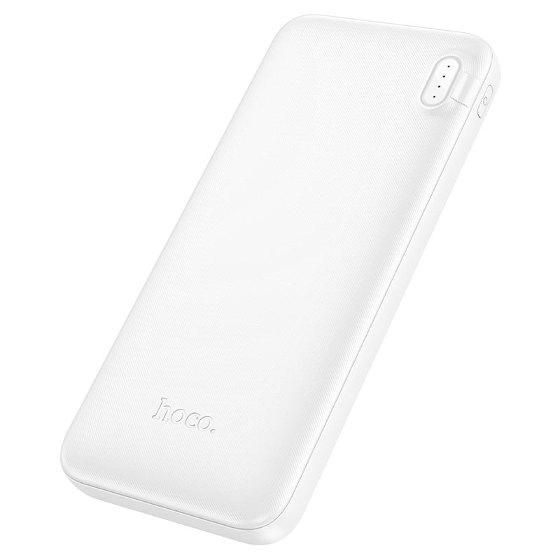 HOCO J128 Powerful 10000mAh Power Bank – Dual USB-A Outputs, Type-C & Micro-USB Inputs, Ultra-Slim Design