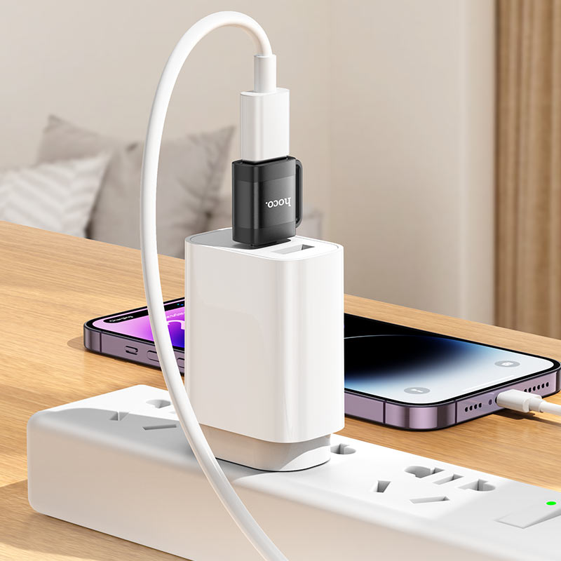 Hoco Ua31C Type C To Usb A Adapter 5Gbps Data Transfer Fast Charging Otg Function“ Premium Quality, Stylish & Durable Protective Case