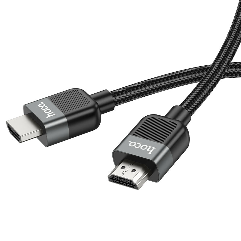 Hoco Us09 Cutting Edge 4K Hdtv To Hdtv Video Cable 18Gbps Transfer Speed Supports 4K 60Hz Hdtv2 0 Aluminum Alloy Nylon Braid Available In 1M 2M 3M And 5M Lengths“ Premium Quality, Stylish & Durable Protective Case