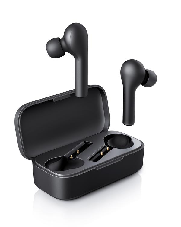 Aukey Ep T21 Move Compact True Wireless Earbuds 35H Playtime Bluetooth 5 0 Clear Calls Voice Assistant Lightweight Design Black“ Premium Quality, Stylish & Durable Protective Case