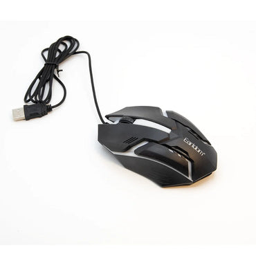 Ergonomic Gaming Mouse with RGB Lighting and High-Precision Sensor