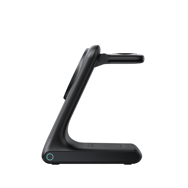 3-in-1 Magnetic Wireless Charging Stand for Phone Watch Earbuds