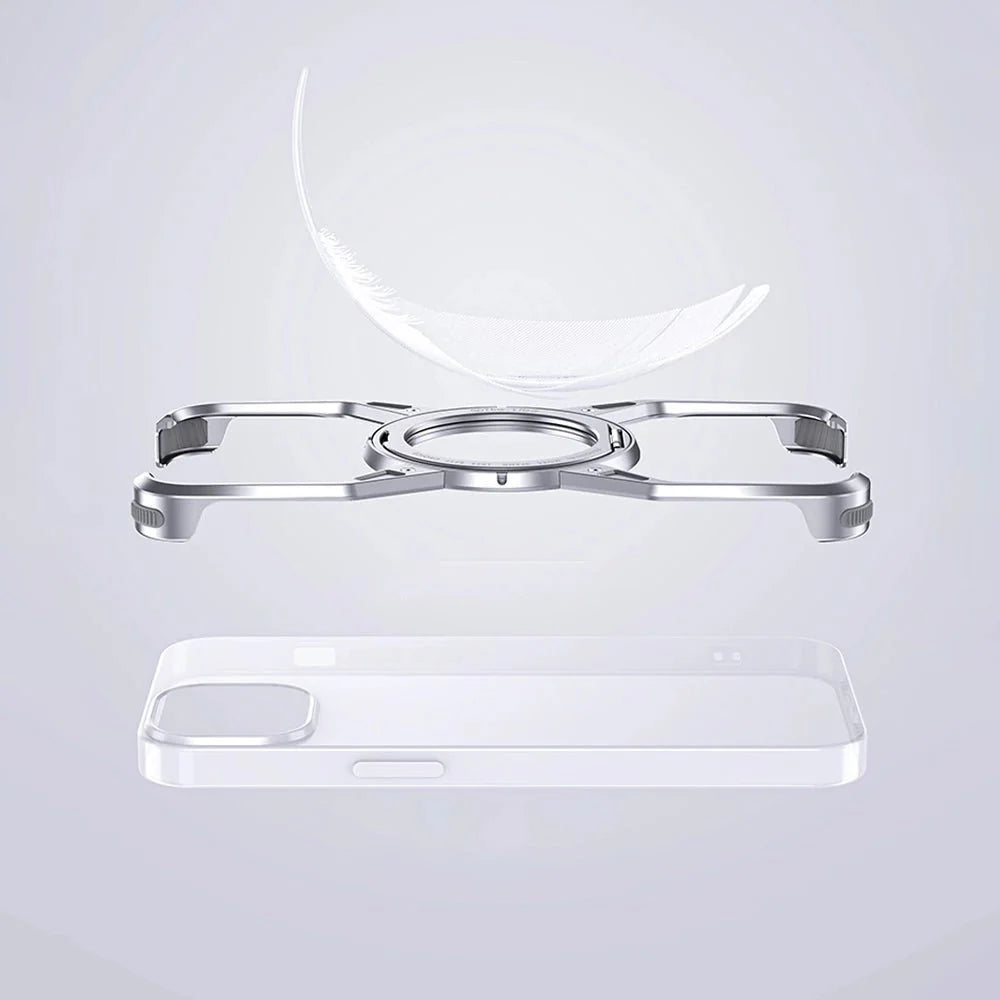 Alloy Magsafe Case For Iphone“ Premium Quality, Stylish & Durable Protective Case