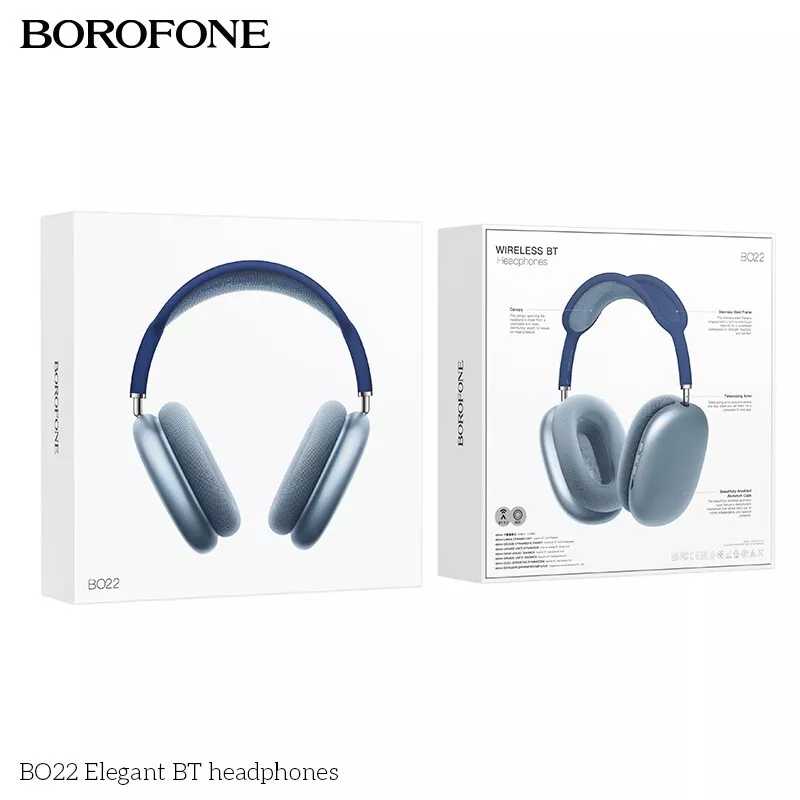 BOROFONE Pro Max WIRELESS BLUETOOTH HEADPHONES STYLISH BODY QUALITY SOUND
