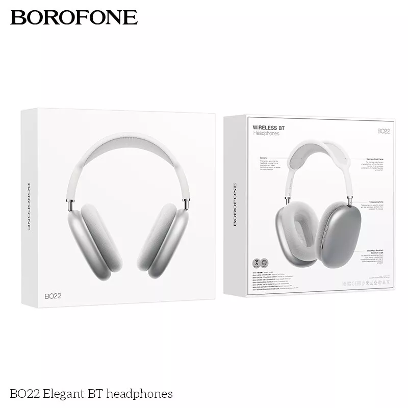 BOROFONE Pro Max WIRELESS BLUETOOTH HEADPHONES STYLISH BODY QUALITY SOUND