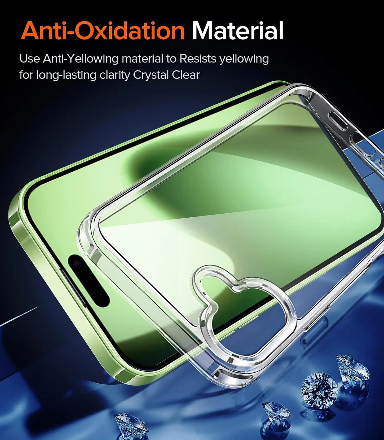 Gorilla Clear Case Back Cover For Iphone 17 Series Shock Proof 2Mm Thickness“ Premium Quality, Stylish & Durable Protective Case