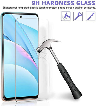 For Redmi Phone Screen Protector Tempered Glass HD Clear (2Pcs)