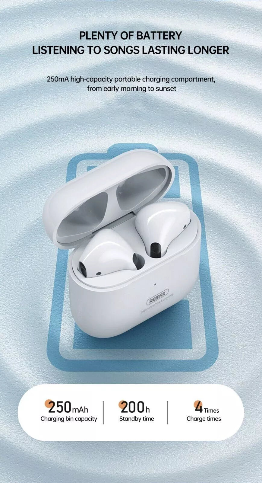 Remax Bluetooth for iPhone and Android Smartphones
